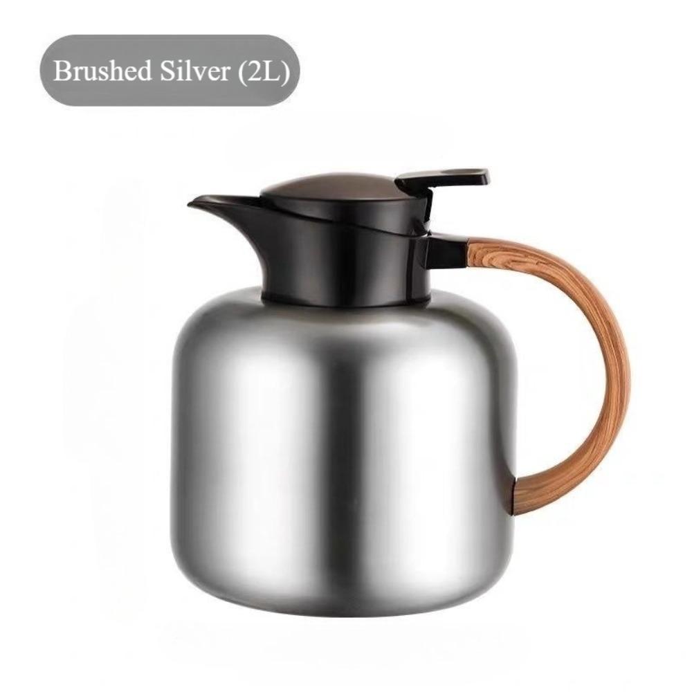 

1 Набор 1 шт. 2,0 л термос-пот из нержавеющей стали 304 термос вакуумный пот подходит для домашнего использования, коммерческих подарков, офисного использования