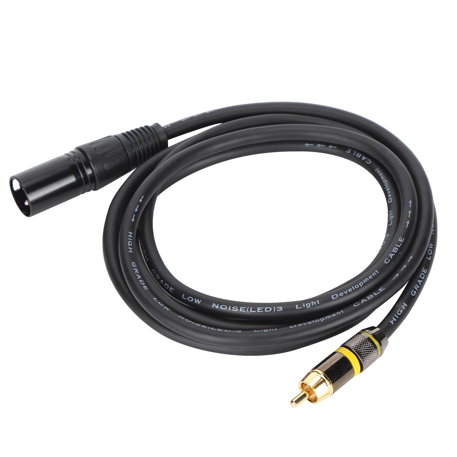 

Кабель JORINDO XLR папа к RCA папа Прочный микрофонный кабель XLR к RCA для o оборудованияJD6062-2M