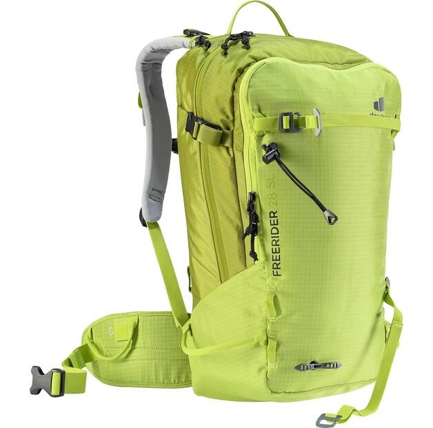 Backpack Deuter Freerider 28 SL Citrus/moss (Women's) (3303222-8204)