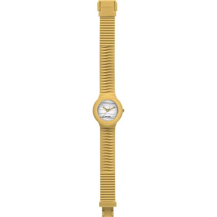 Montre - HIP HOP - Sensoriality - Jaune - Silicone - Analogique