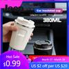 For Jeep Car Coffee Cup Insulated Cup 304 Stainless Steel Portable Cup For Jeep Grand Cherokee Wrangler JK Gladiator Compass