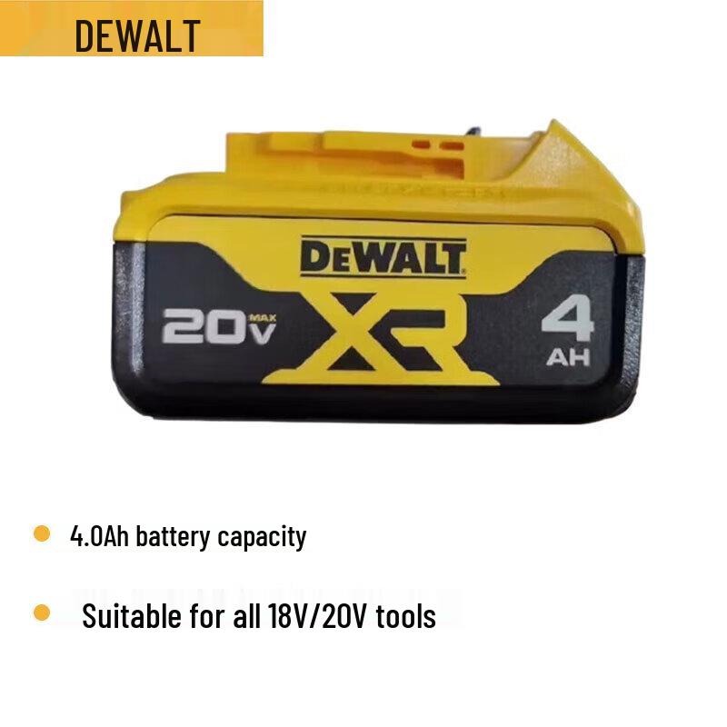Литий-ионный аккумулятор DeWalt 20V Max 4.0Ah, штекер CN (адаптер в комплекте)
