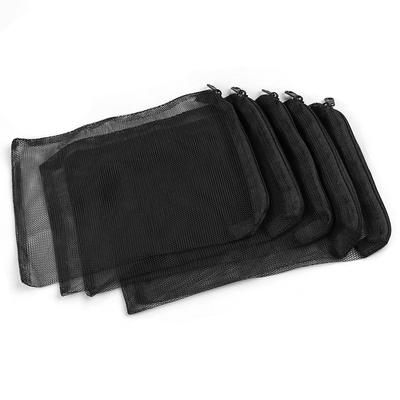 10Pcs Filter Net Bag Mesh Bag Aquarium Pond For Biochemical Ball Carbon Aquarium Fish Tank Ceramic Ring Isolation Bag White Black