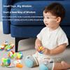 3D Puzzle Luban Lock Keychain Brain Game Rubik's Cube Intelligence Children's Puzzle Toy Adult Stress Resistance Reward Student