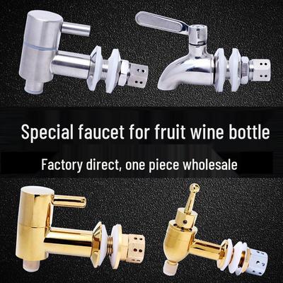Grifo de Acero Inoxidable 304 para Barricas de Vino, Botellas de Infusión de Vidrio, Contenedores de Bebidas, Barricas de Zumo y Tarros de Cerámica