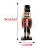 Wooden Christmas Nutcracker Traditional Classic Decoration Christmas Ornament for Kids Gifts Home Centerpiece Parties Table