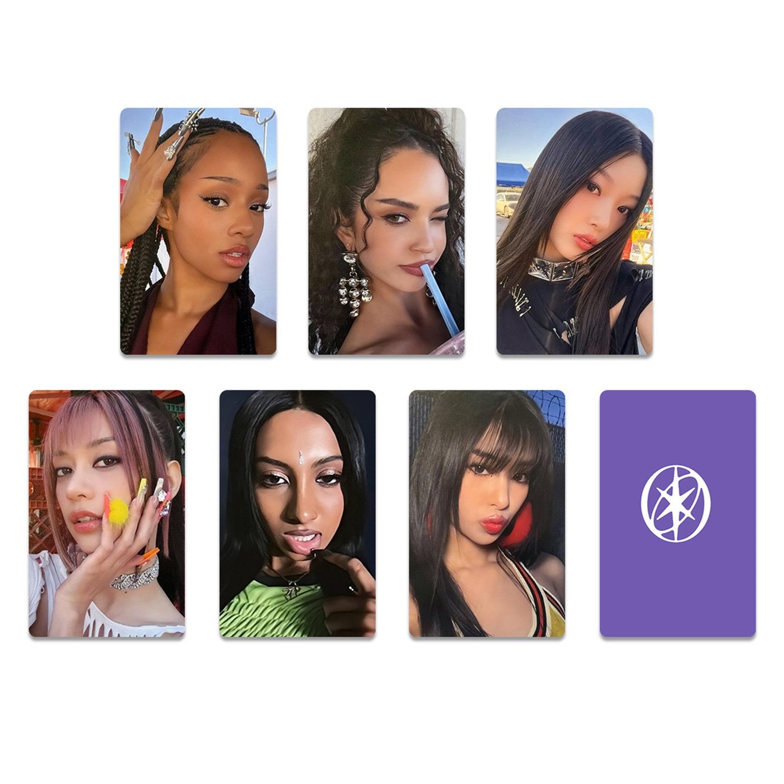 

Girl Group Peripheral Accessories Girl Group Group Peripheral 6 Pcs Peripheral Card One Size