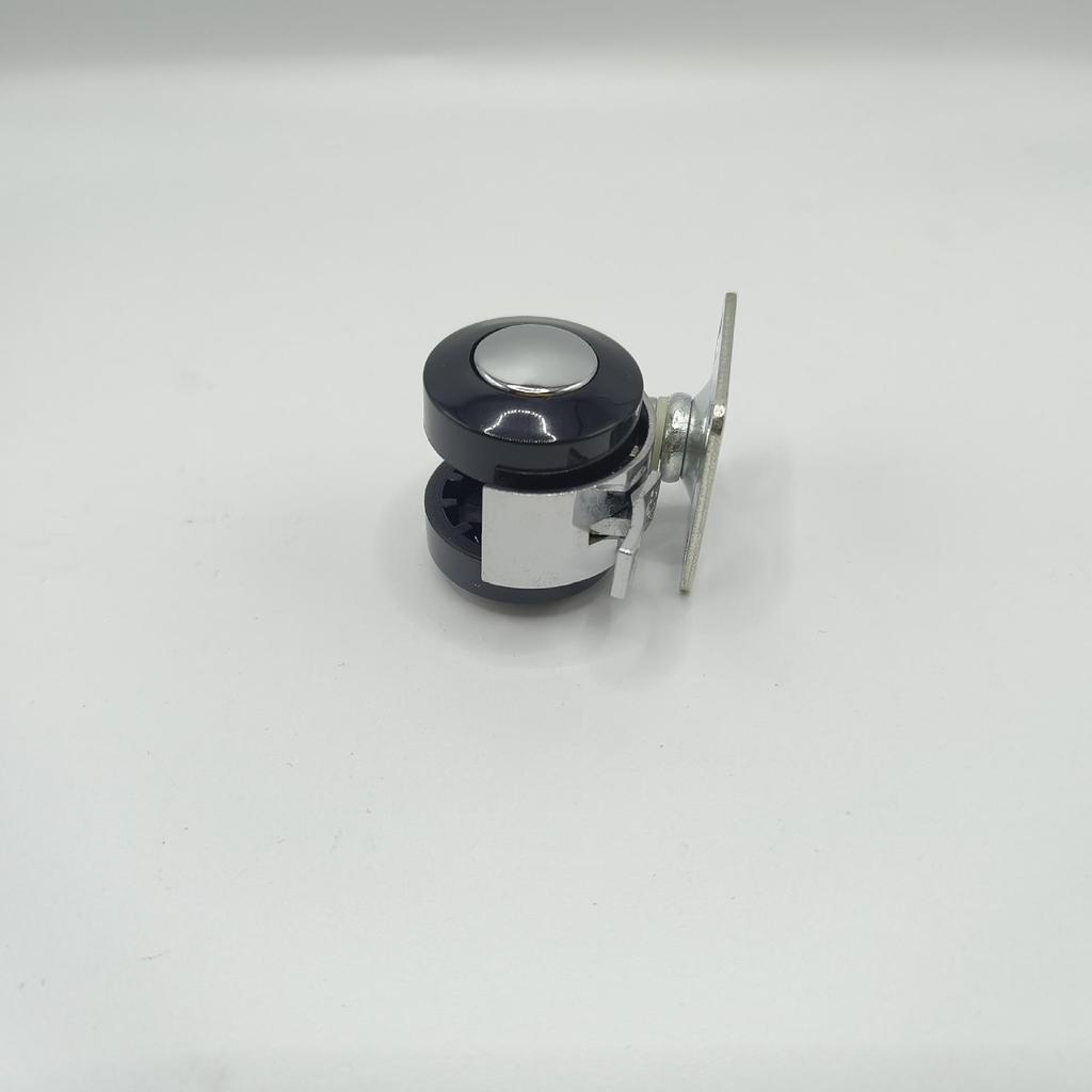 Alloy Sofa Office Chair Caster Wheel with Brake - Light-Duty Swivel Wheel