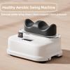 Healthy aerobic swing machine exercise rehabilitation spinal swing foot twist waist and leg muscle relaxation massage device