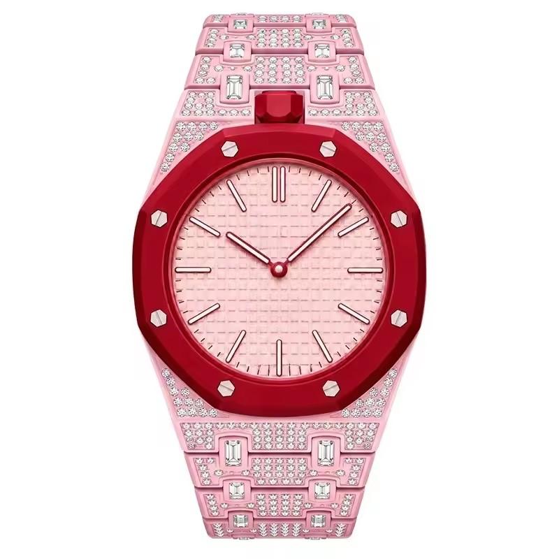 Advanced Diamond Style Zinc Alloy Metal Case Strap Modification Kit For AP X Swatch Royal Pop Changer To Wristwatch