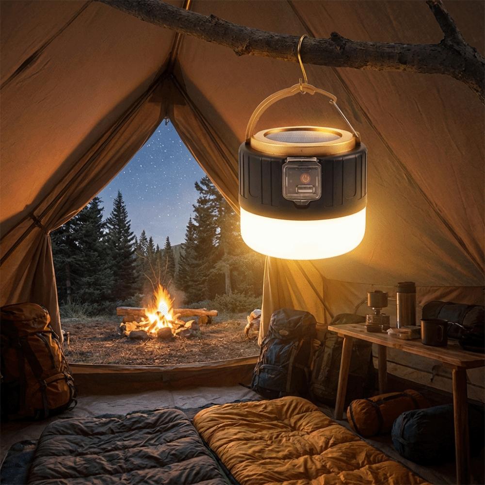 Remote Control LED Camping Light IPX6 Waterproof Tent Light Rechargeable Lantern  Outdoor Hiking