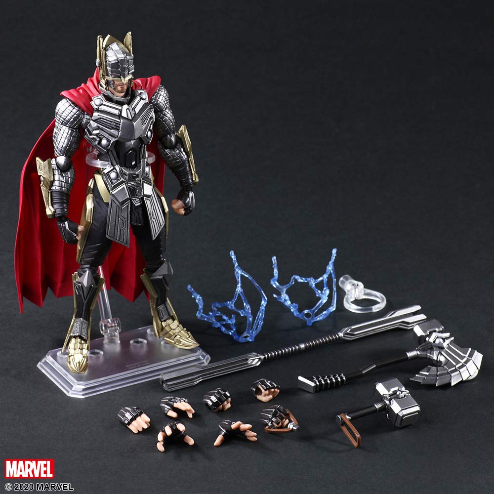 Marvel Universe Variant Bring Arts Designed by Tetsuya Nomura Thor PVC Painted Action Figure JUN208883