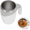 ZPSHYD Self Stirring Coffee Mug 380ml Fun Stainless Steel Magnetic Auto Self Mixing Cup Electric Mug for Coffee Tea Milk