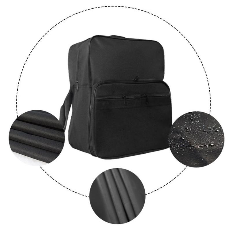 Convenient Wheelchair Side Pouch Outdoor Wheelchair Storage Companion Large Capacity Waterproof Hanging Organizers
