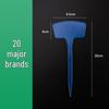 Large Thickened Plastic Ground Stake with Fan-shaped Marking Label for Gardening