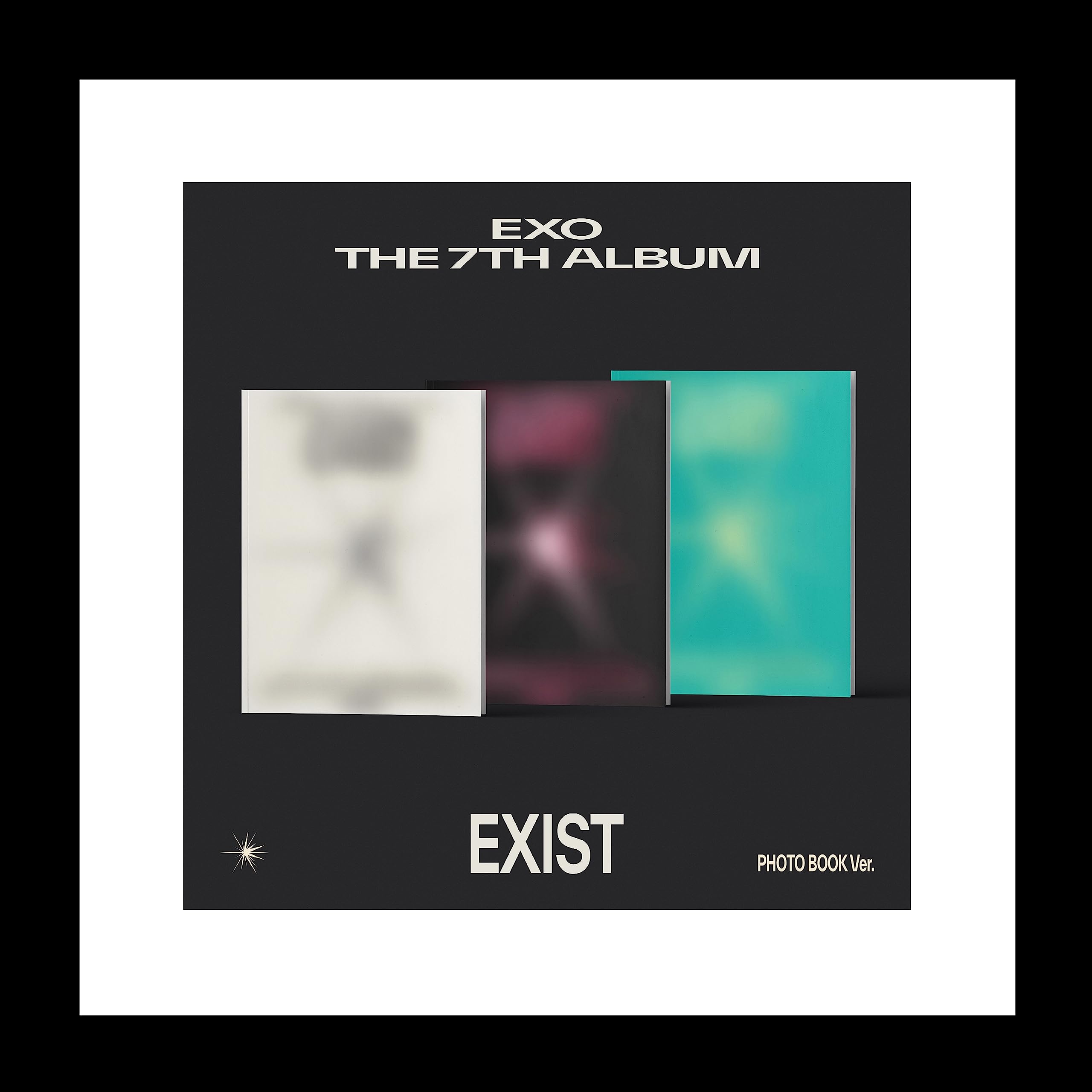 

EXO EXIST 7th Album Standard Version O Cover Mini Poster on Sealed CD+112p PhotoBook+1p Pack+1p PostCard+1p PhotoCard+Tracking