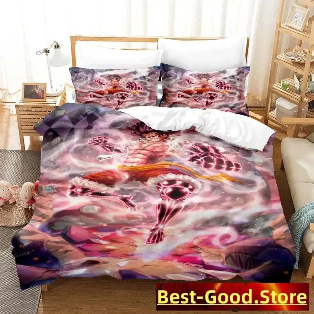 Ulti Anime Bedding Set Cartoon Anime Three-piece Set Adult Kid Bedroom Duvetcover Sets 3D Kawaii Girls Parure De Lit 2 Personnes