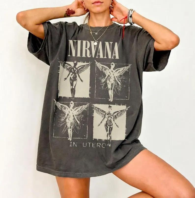 2026. gada vasaras Nirvana grupas T-krekls