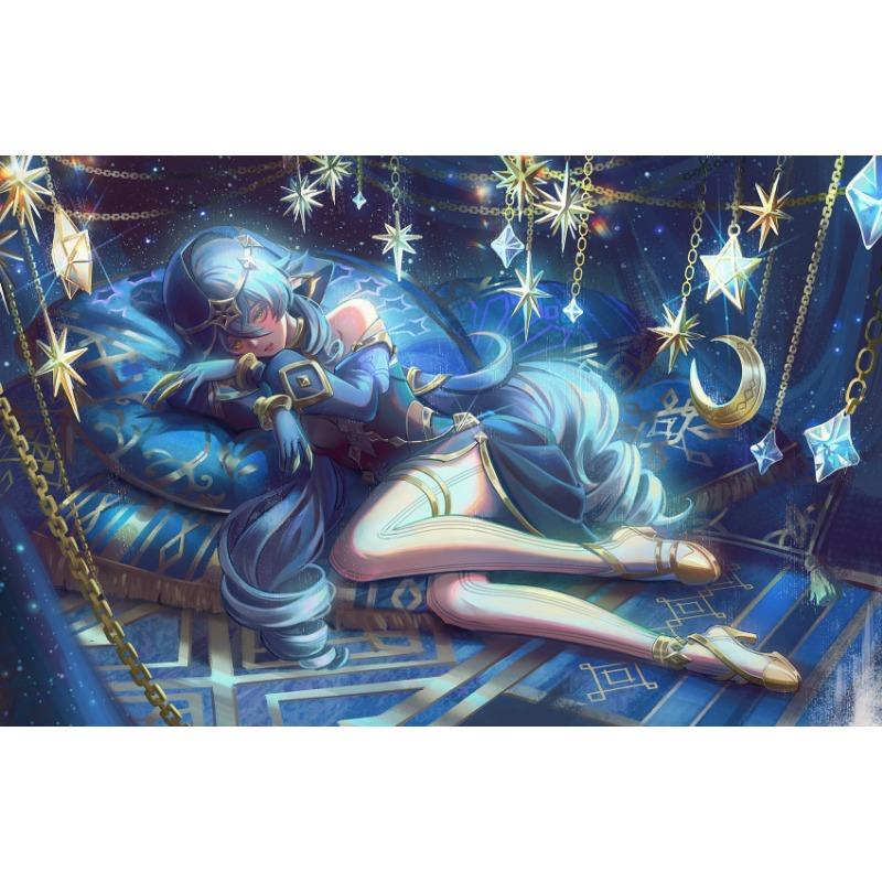 Popular Games Genshin Impact Character Anime Posters and Prints Canvas Printing Wall Art Picture for Living Room Home Decoration