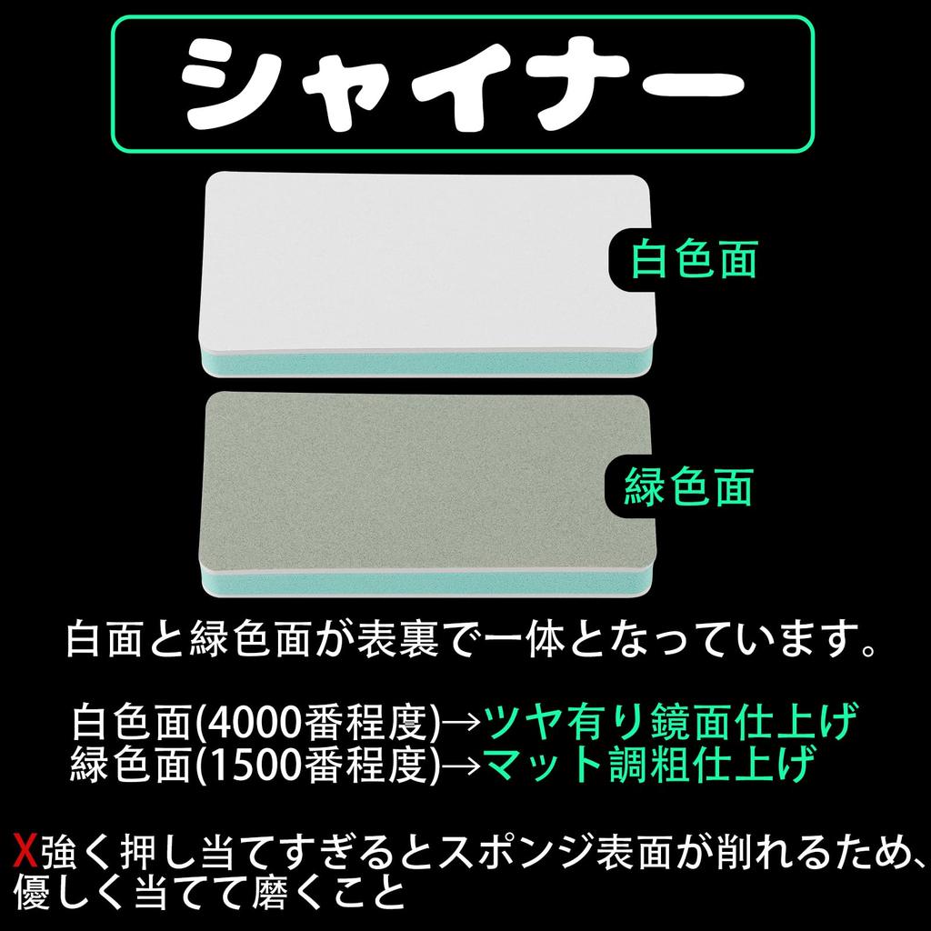 FINGOOO Sponge Sandpaper Set for Plastic Gate Surface Curved Surface Treatment Models, 22-Piece Set, Abrasive, Water-Resistant, Sanding, Preparation,