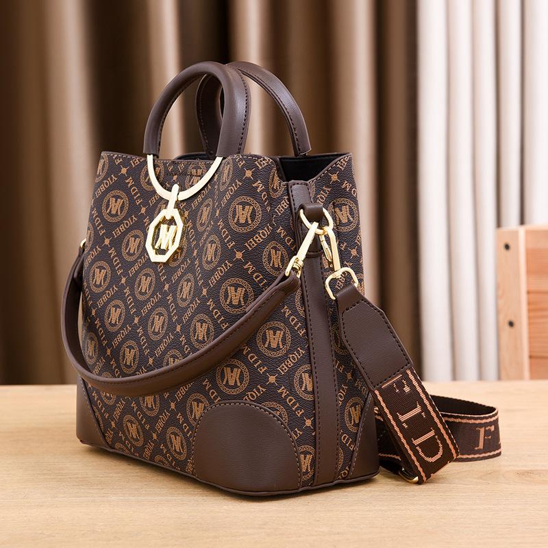 2025 nowa moda torebka wiaderkowa torebka damska o dużej pojemności na ramię do noszenia na ukos damska