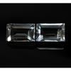 Natural White Ceylon Sapphire 16.32ct Emerald Cut Certified Loose Gemstone