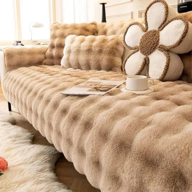 Wnter Autumn Sofa Cover Universal Non-slip Sofa Mat Pad Soft Warm Sofa Towel Washable Couch Slipcovers for Living Room