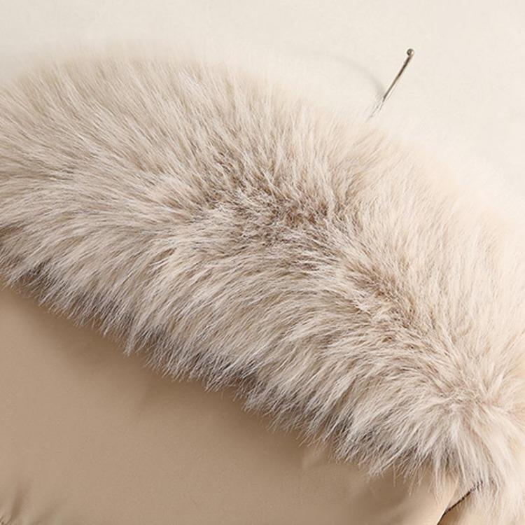 Elegant Women Winter Parka With Faux Fur Collar Belted Loose Fit Thick Warm Plus Size Long Overcoats