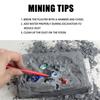 Gemstone Excavation Kit Mining Toy, Educational Digging Toy Science Kit With Excavation Tools For Boys And Girls
