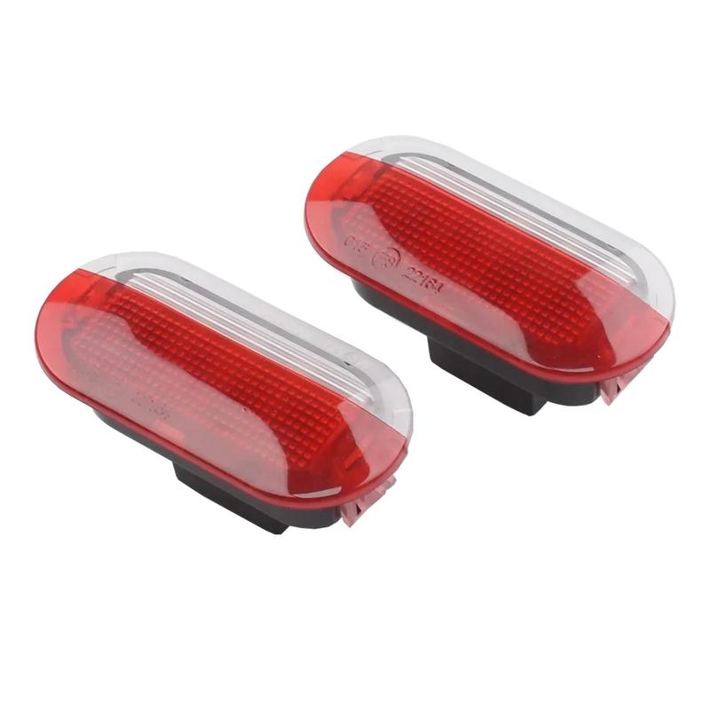 2PCS Led Door Warning Light Interior Courtesy Welcome Lamp For VW Golf MK3 MK4 Jetta Beetle Touran Polo Vento For Skoda Seat