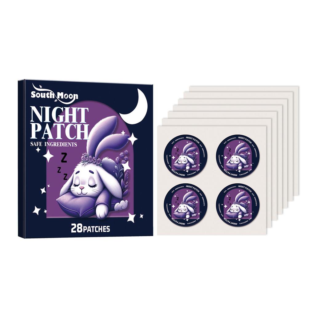 South Moon Plant Cartoon Sleep Patches For Ultimate Stress Relief And Muscle Relaxation