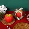 Small Christmas Gifts for Relatives and Friends, Simulated Boxed Apple Candles, Christmas Eve Fruit