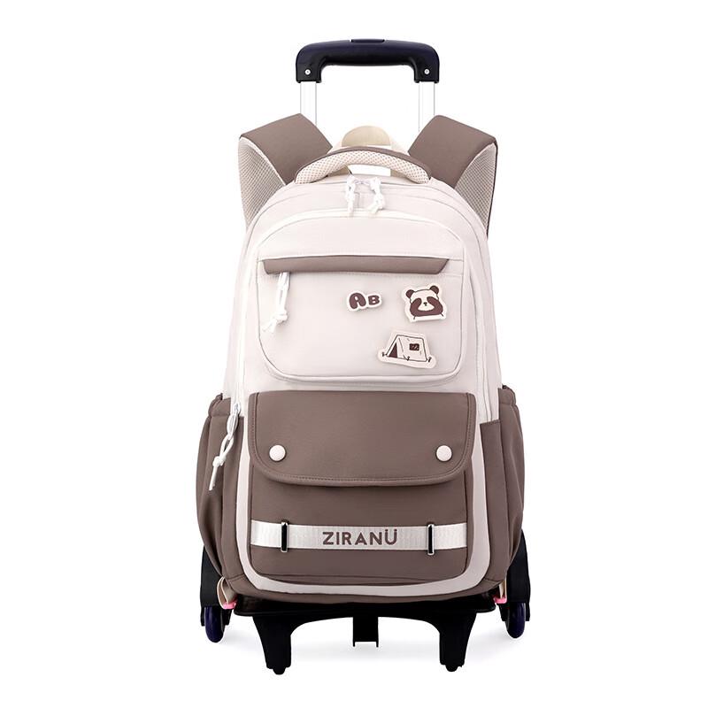 ZIRANYU Rolling Stair-Climbing Backpack