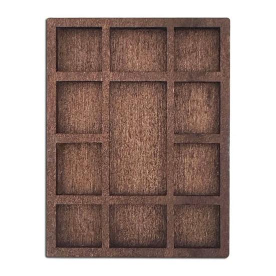 

Миниатюрная полка для безделушек, полка для демонстрации коллекционных предметов, миниатюрная полка-органайзер для драгоценных камней, ракушек, кристаллов, мини-фигурок эбеновый