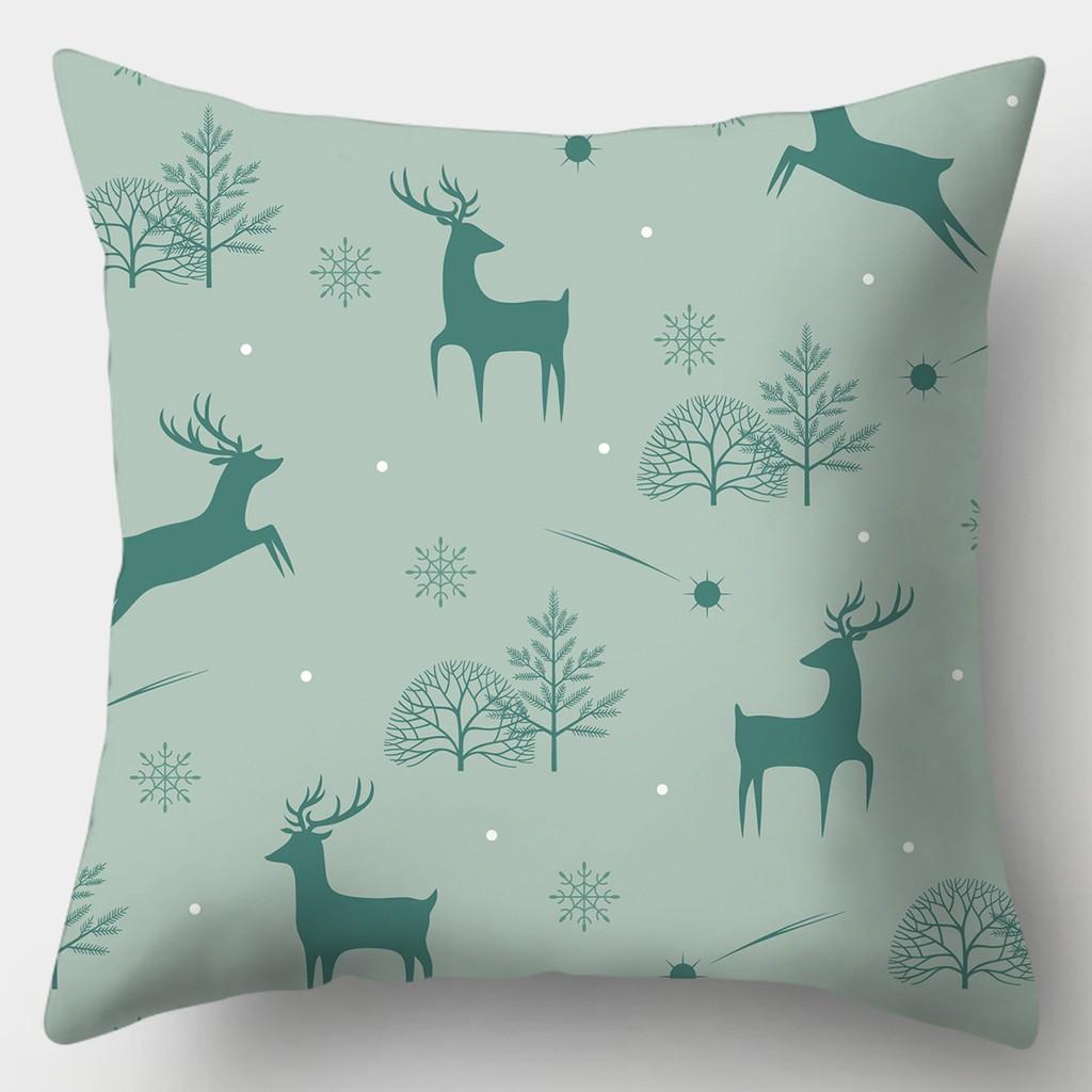 Creative Elk Cushion Covers Deer Pillowcases In the Forest Square Sofa Pillowcases Home Decor Pillowcases