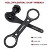 Bottom Bracket Wrench Aluminium Alloy 6061 Bicycle Arm Crank Middle Axle Installation Tools Crankset Remover