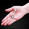 Mini Spoon 9cm Tiny Measuring Scoop for Coffee Spices Food Grade Stainless Steel Spoons for Powder Spices