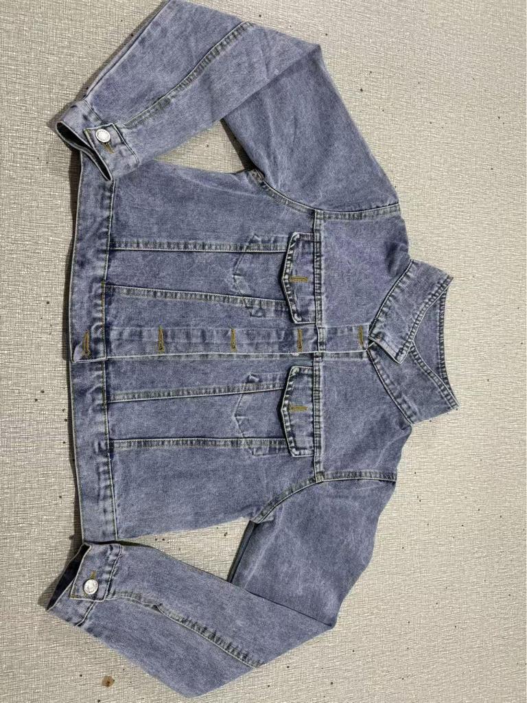 Retro Women's Short Denim Jacket