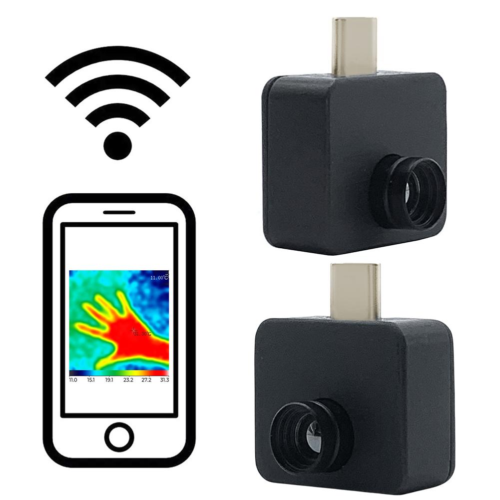 Mobile Thermal Imager 32*32 Pixels -20~1000°C Infrared Thermal Imager Thermal Imaging Camera for Android Type C Mobile Phone