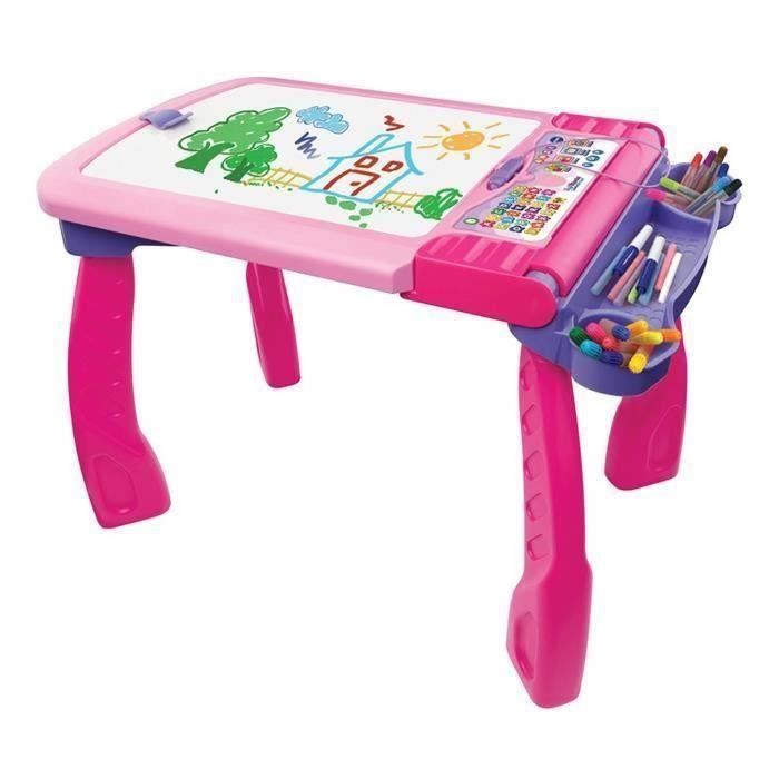 VTECH 3 In 1 Interactive Easel - Pink - For Girls - From 3 Years Old