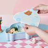 Cartoon Car Bento Lunch Box Rectangular Leakproof Plastic School Kids Portable Microwave Food Container School Child Lunch Box