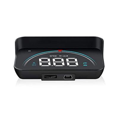 Head Up Display Car Head Up: Hud Display Obd2 & Hud Display Gps 3.5 Inches Speedometer Car Speedometer Water Temperature Meter Engine Speed Safety A