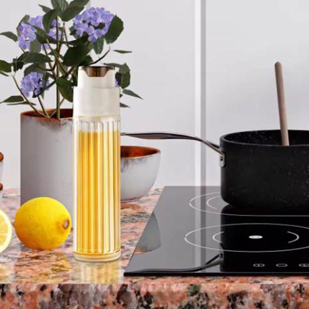 Transparent Gravity Glass Oil Pot Thickened Glass Oil Dispenser Oil Container  Kitchen Gadget