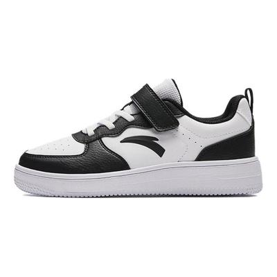 Comfortable Non-Slip Durable Low-Top Kids Skate Shoes Kids Sneakers White Black A332418004H-4