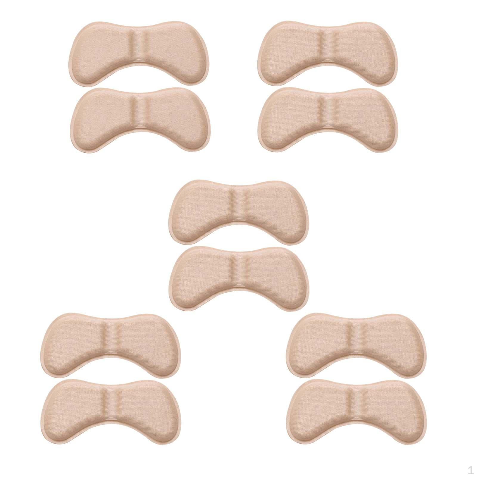 10 шт. Стельки-подпяточники Нескользящие накладки на обувь для повседневной обуви Мужские Женские Style A бежевый