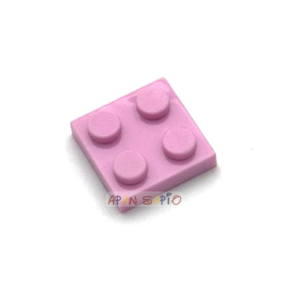 30Pcs/Lot Self-Assembly First-Class Assembly-Bricks Building-Set Construction Pieces High-Standard Thin Superior-Grade 2X2 Superior-Grade