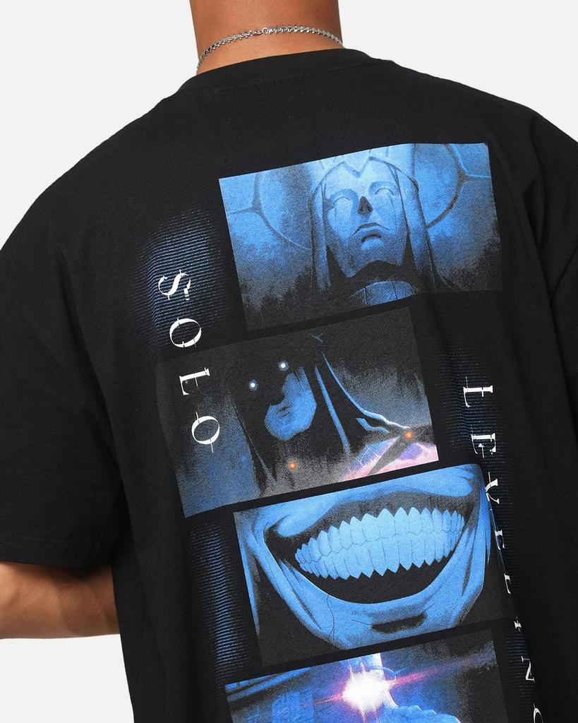 Hot Amine Solo Leveling Heavy Cotton T-Shirt Black White Tee Men's Women's Oversized Y2k Short Sleeves Hip Hop Streetwear Tops