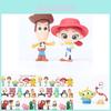 Toy Story Model Toys Buzz Woody Jessie Rex Piggy Bank Car Decor Pvc Figurines