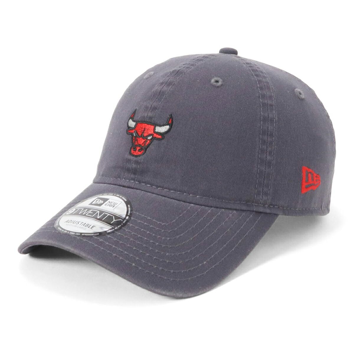

New Era 9TWENTY NBA CHI Темно-графитовый Размер 920CS NBA МИНИ ЛОГОТИП CHIBUL NER36C6599 Кепка, M/L, DGRA, 14388725,