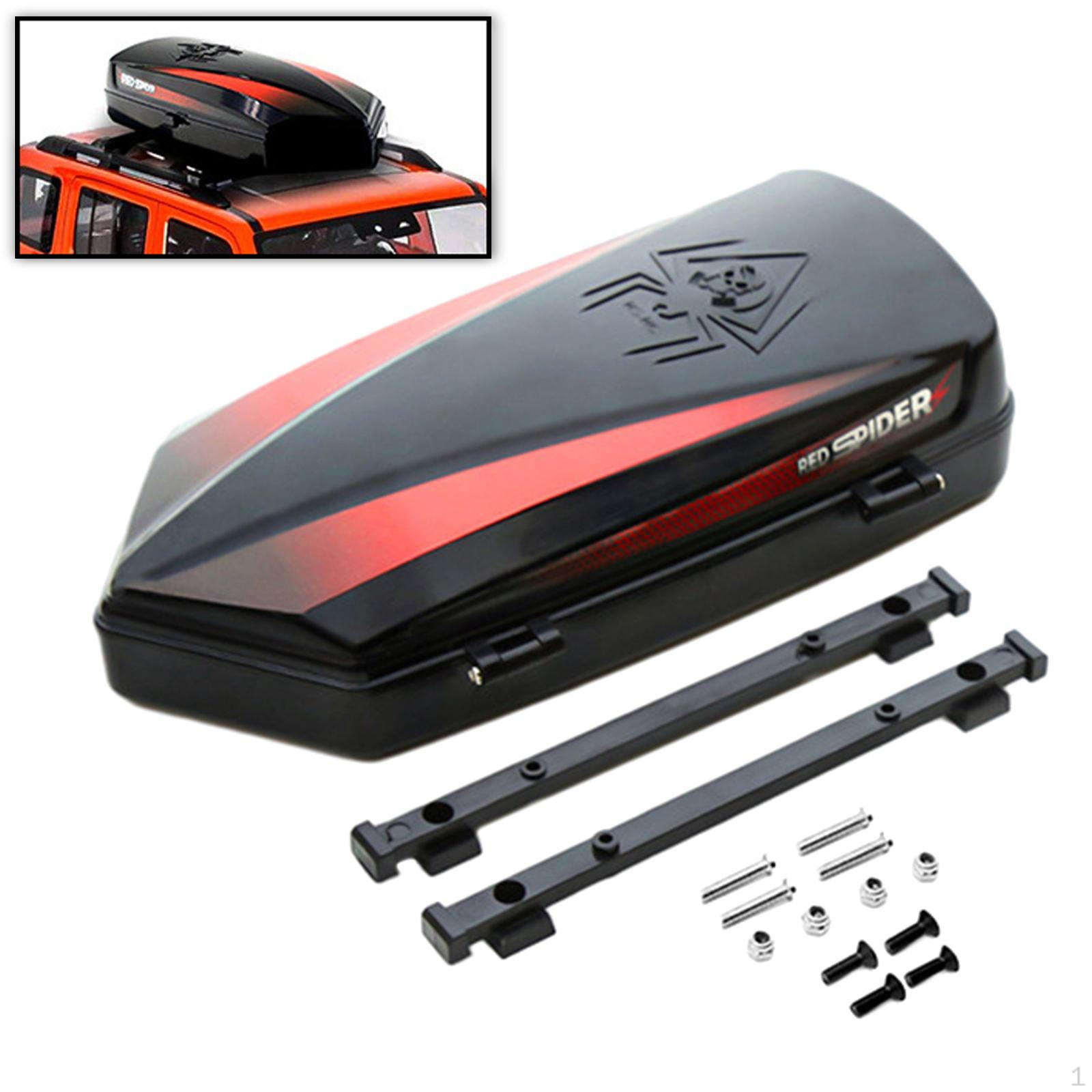 

1/8 1/10 Багажник на даху Портативні запасні частини Поперечний кронштейн RC